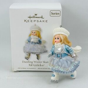 Hallmark Madame Alexander Dazzling Winter Skater Christmas Ornament 2010